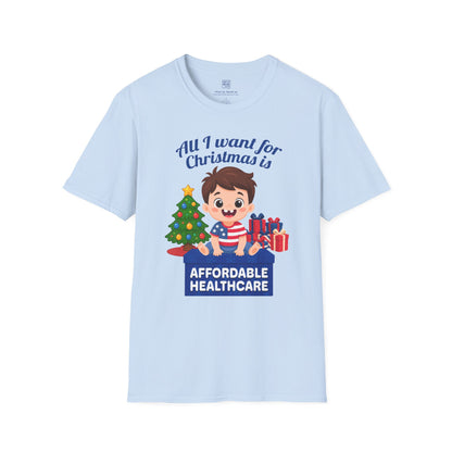 Affordable Healthcare Christmas T-Shirt
