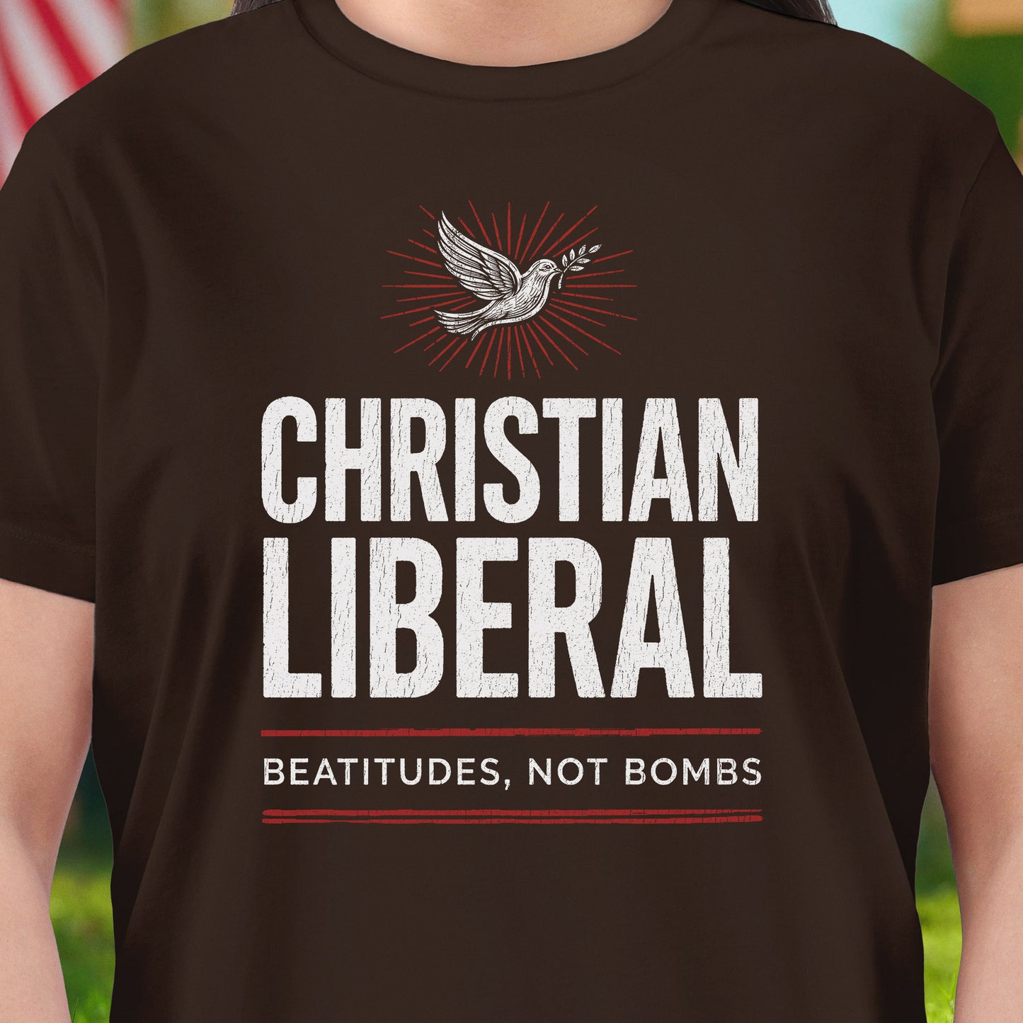 Christian Liberal Dove T-Shirt