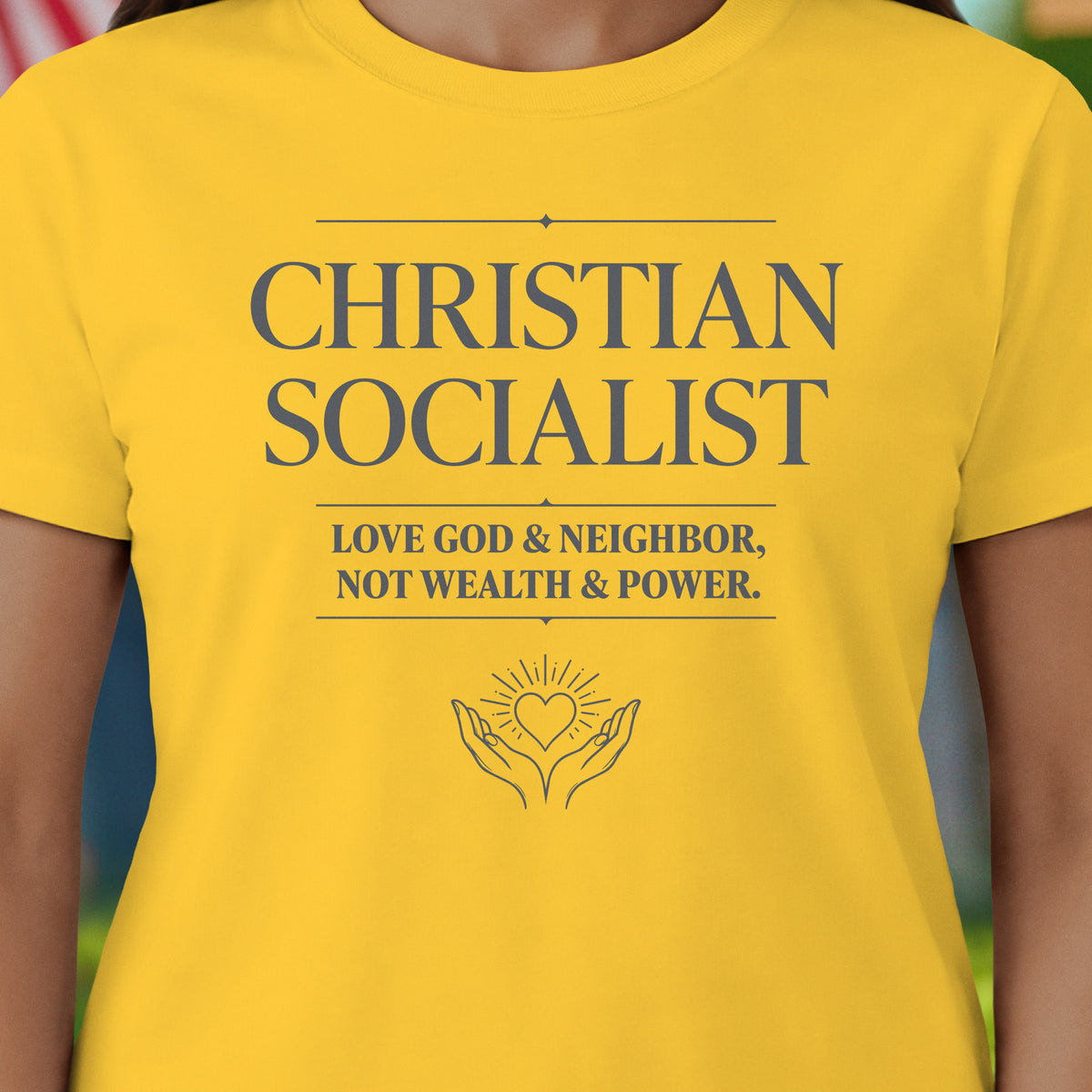 Christian Socialist Love T-Shirt