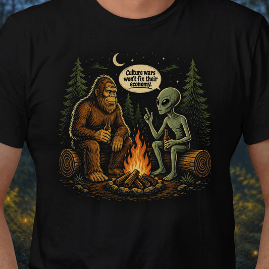 Culture Wars Won’t Fix Economy T-Shirt
