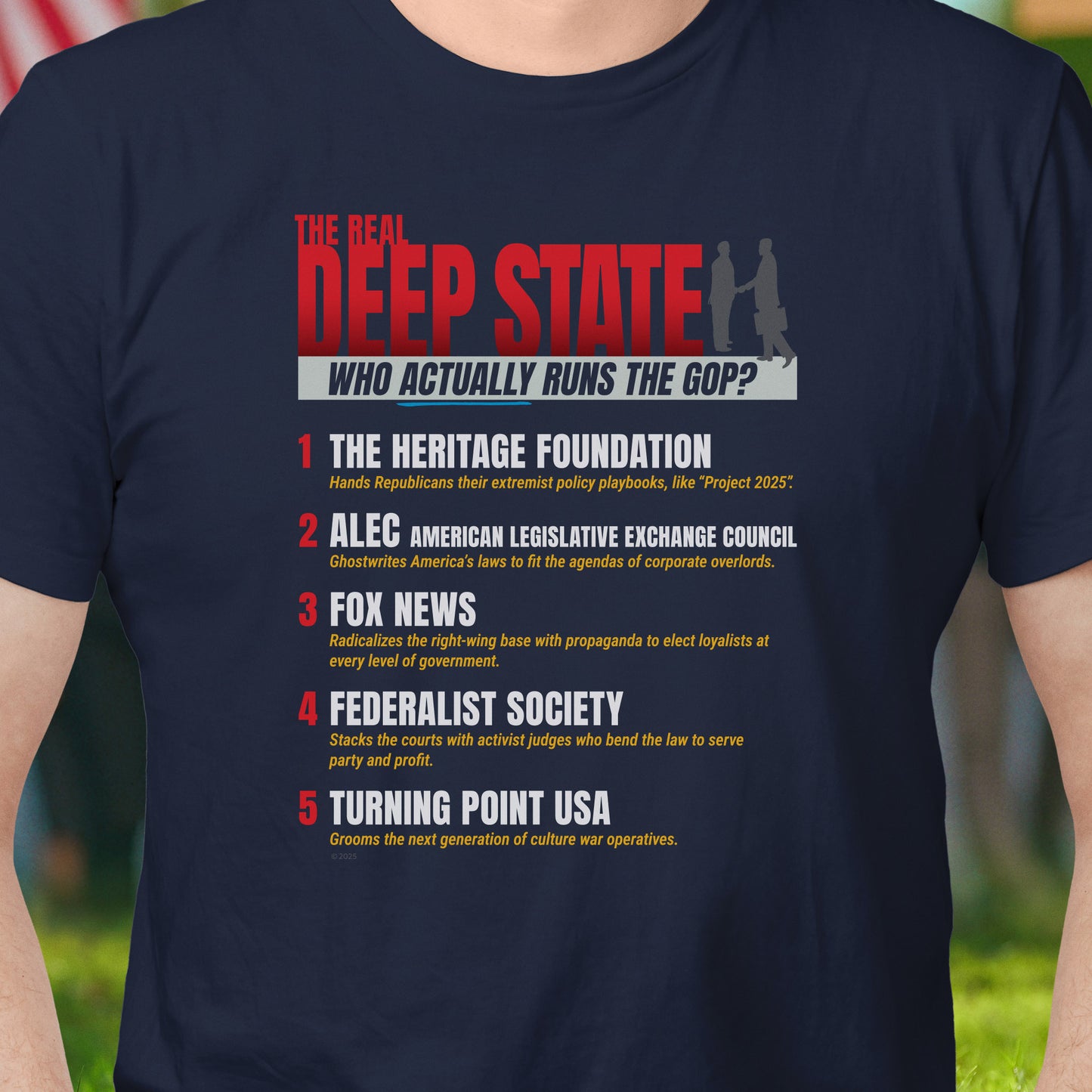 The Real Deep State T-Shirt