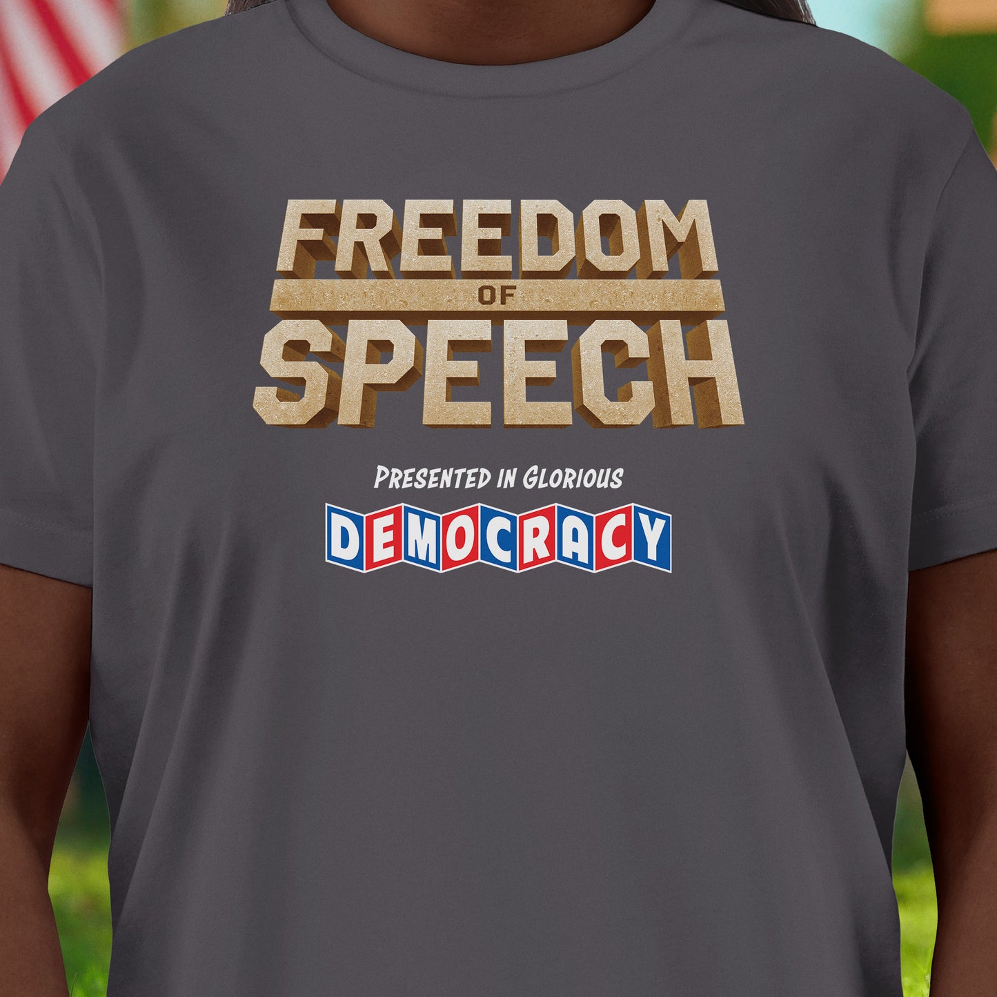 Freedom of Speech Marquee T-Shirt