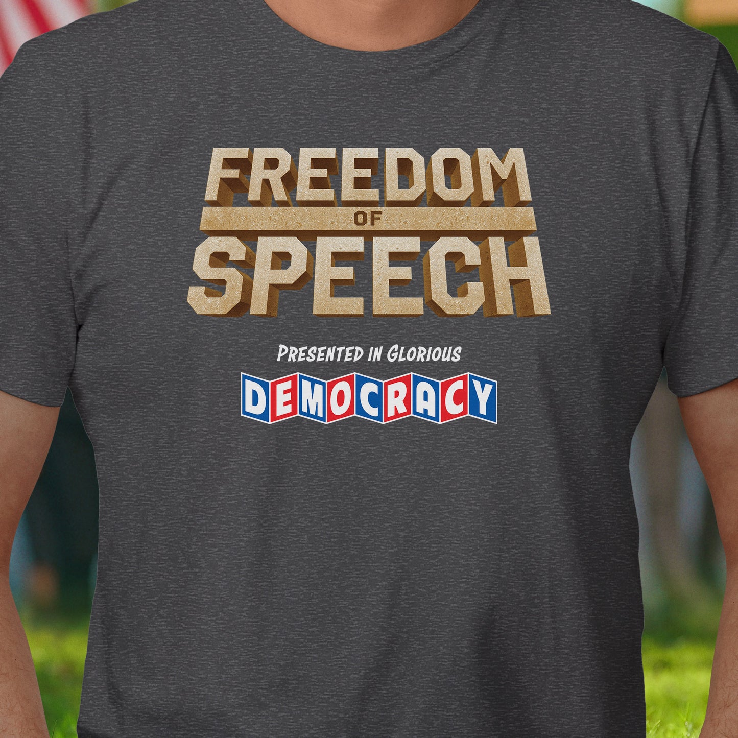 Freedom of Speech Marquee T-Shirt