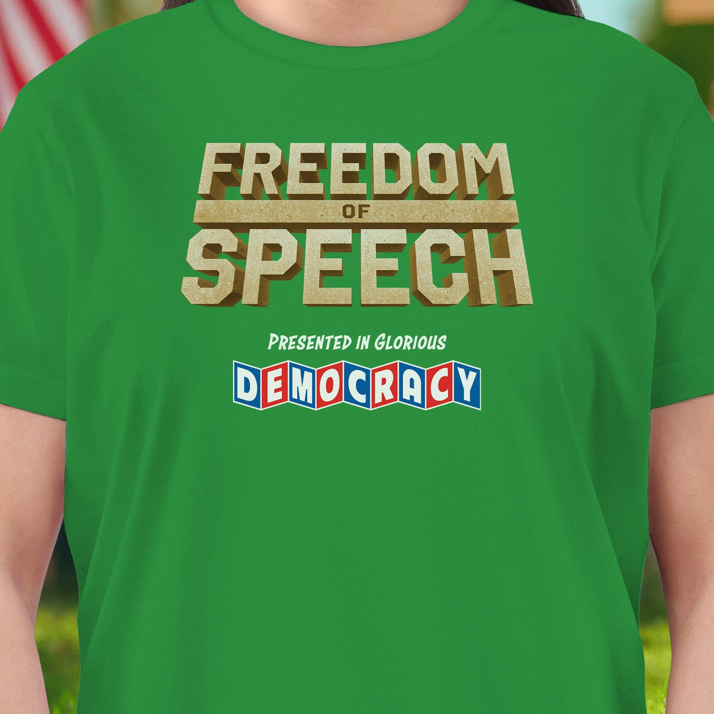 Freedom of Speech Marquee T-Shirt