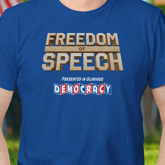 Freedom of Speech Marquee T-Shirt