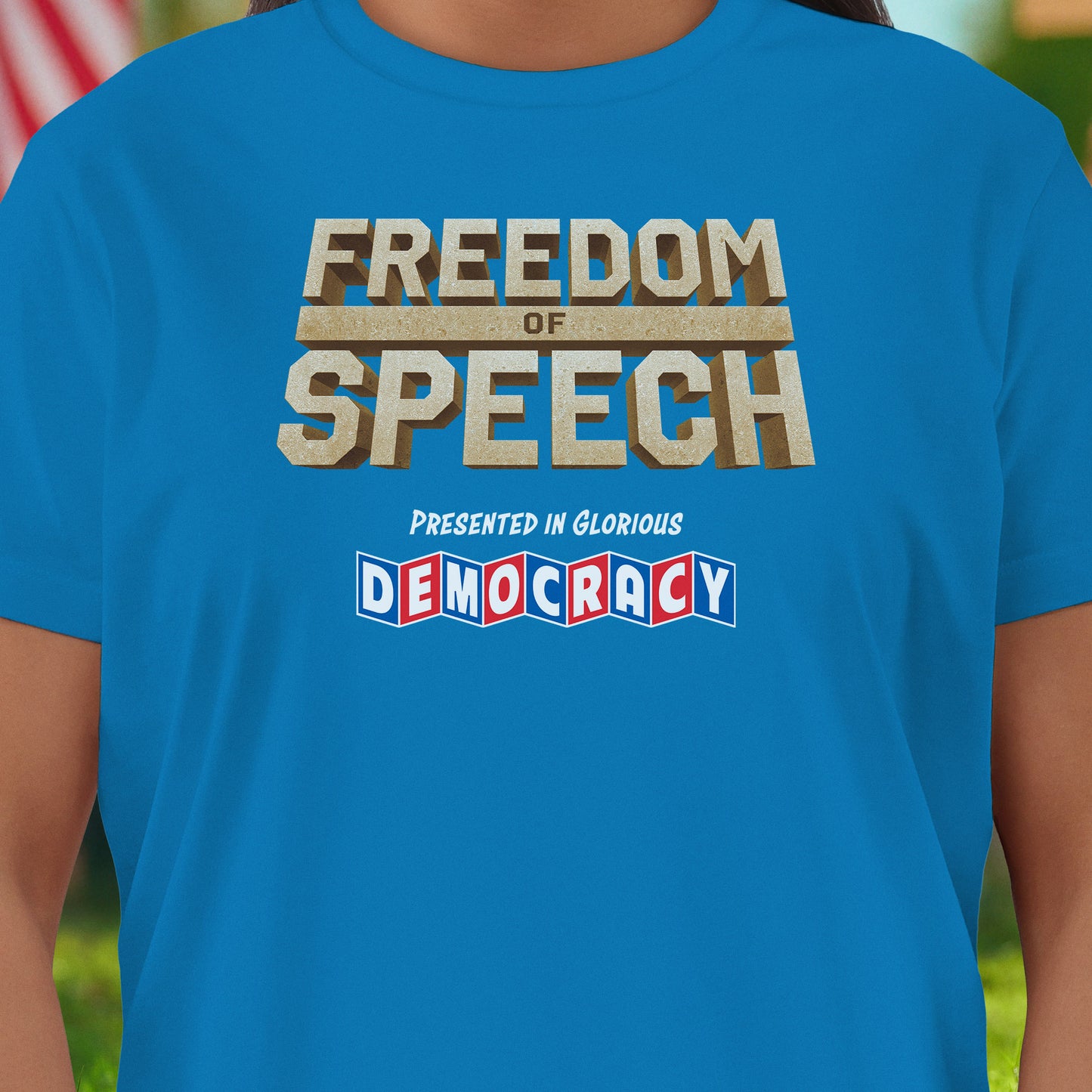 Freedom of Speech Marquee T-Shirt