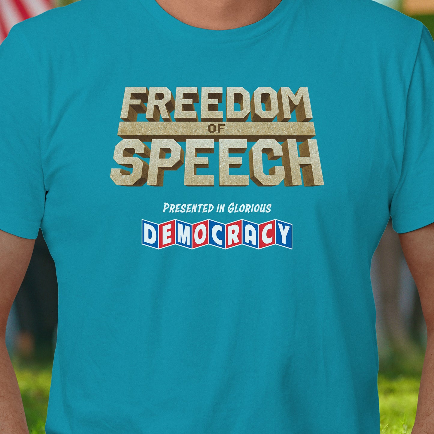 Freedom of Speech Marquee T-Shirt