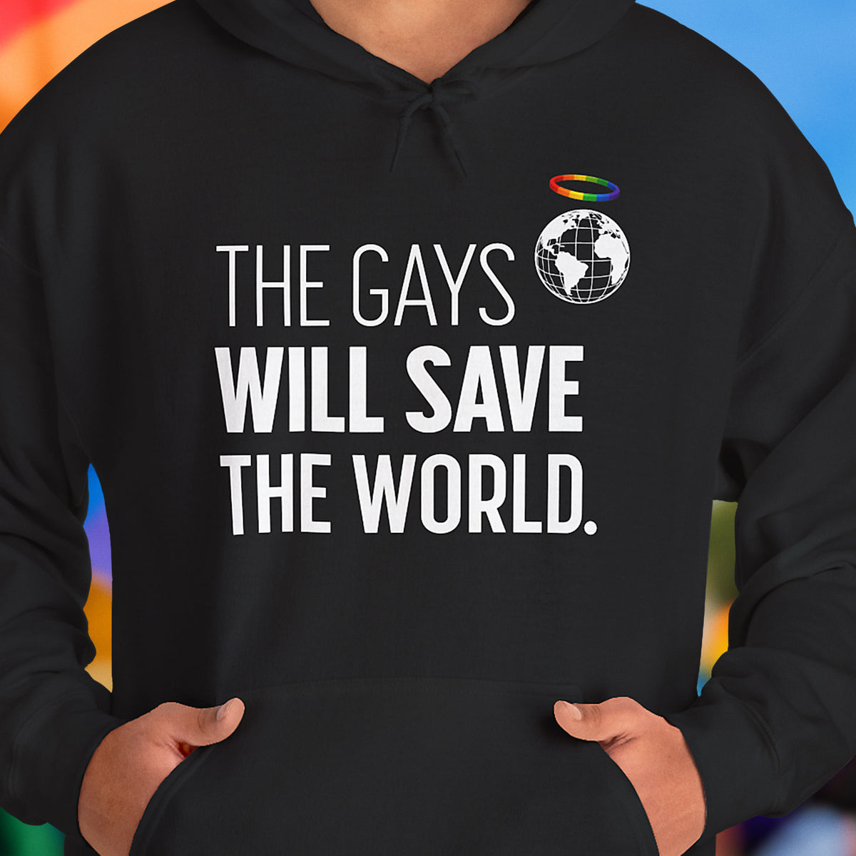 Gays Save World Hoodie
