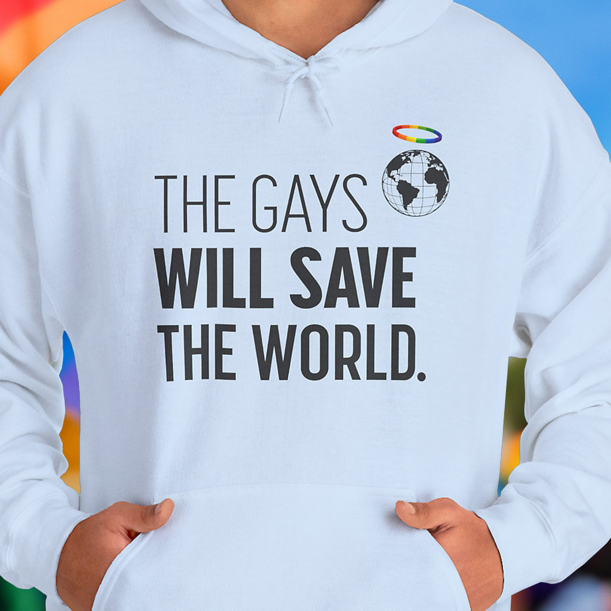 Gays Save World Hoodie