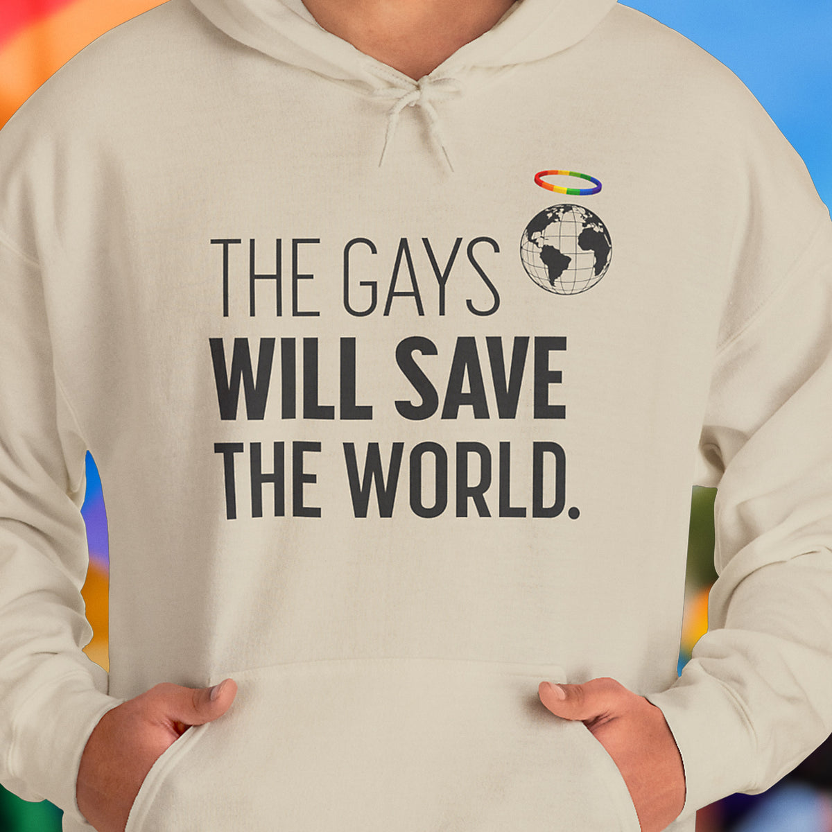 Gays Save World Hoodie