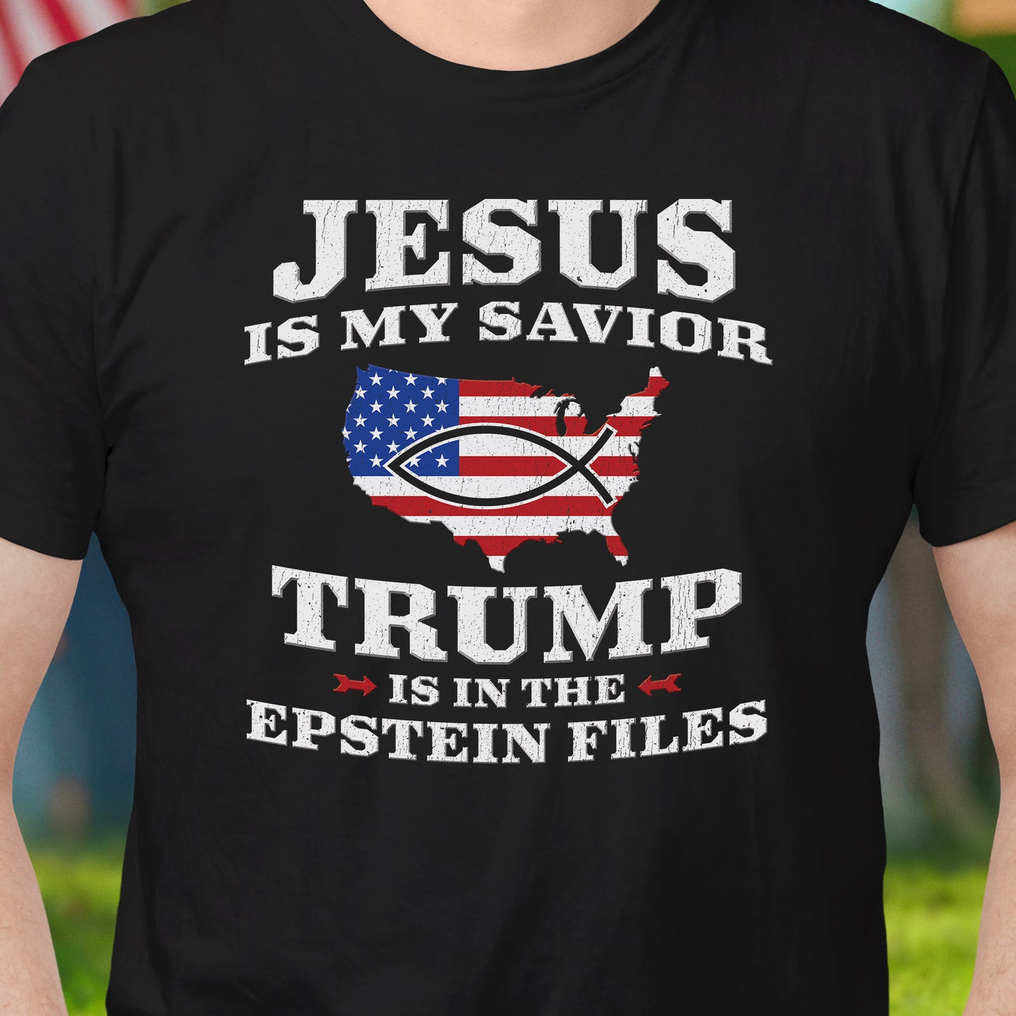 Jesus/Epstein T-Shirt