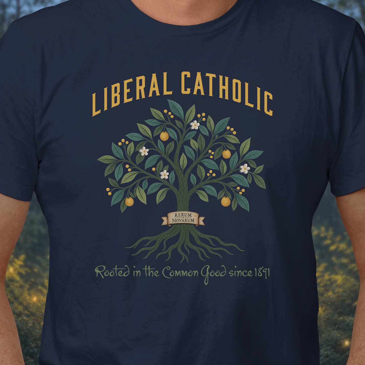 Liberal Catholic Tree T-Shirt