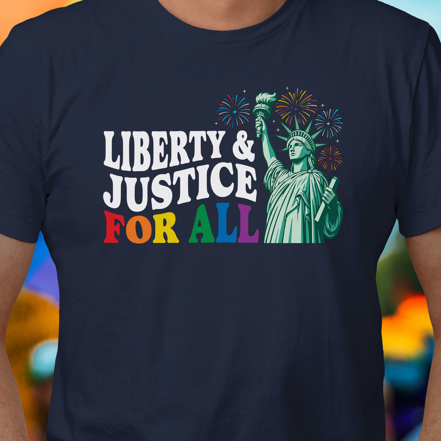 Liberty Justice Pride T-Shirt