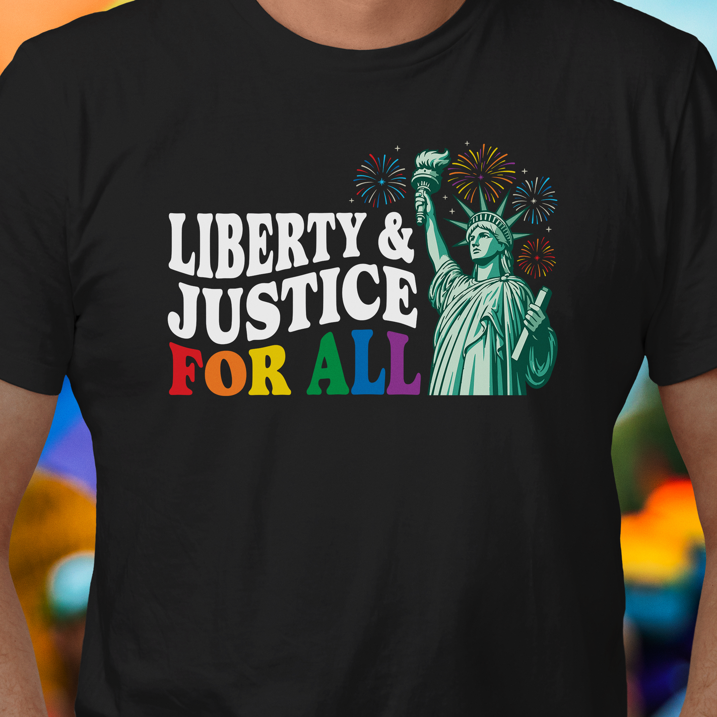 Liberty Justice Pride T-Shirt