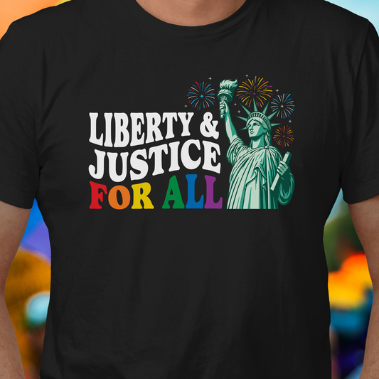 Liberty Justice Pride T-Shirt