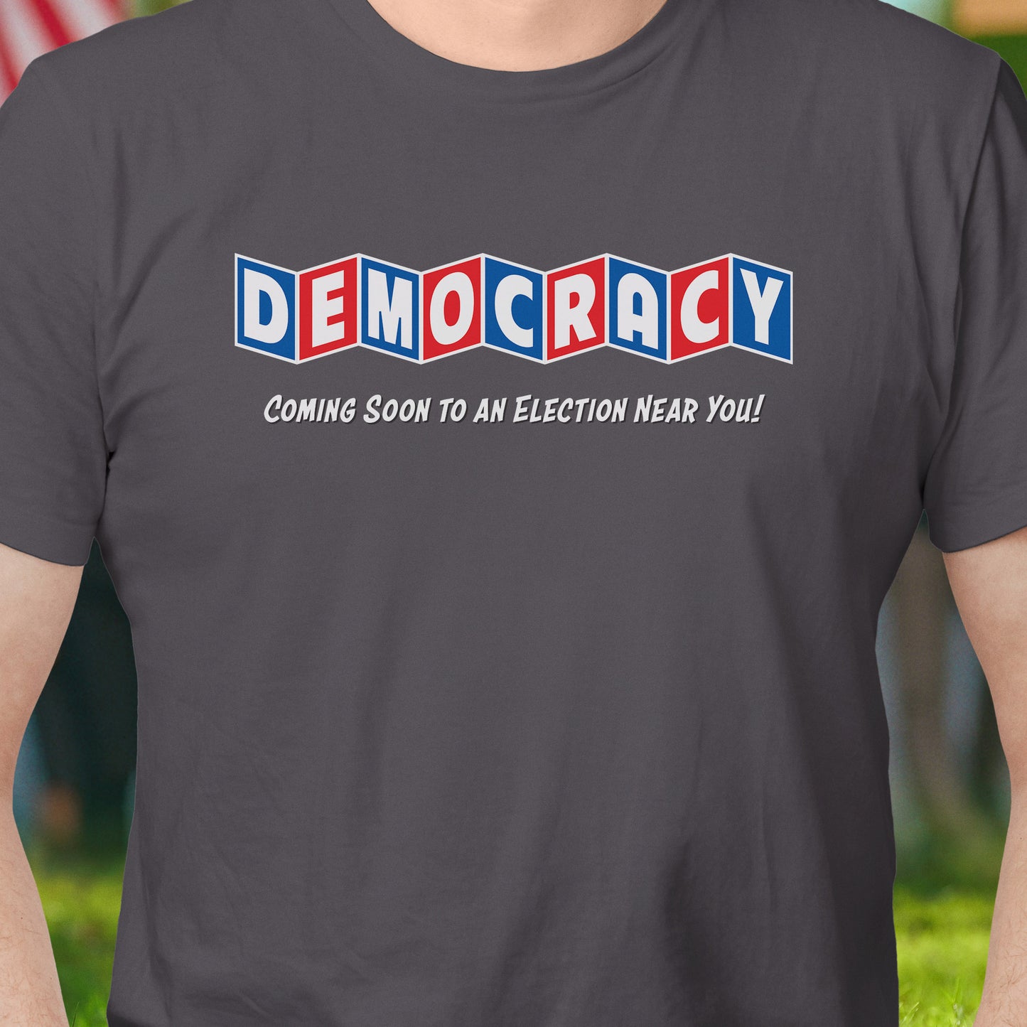 Democracy Marquee T-Shirt