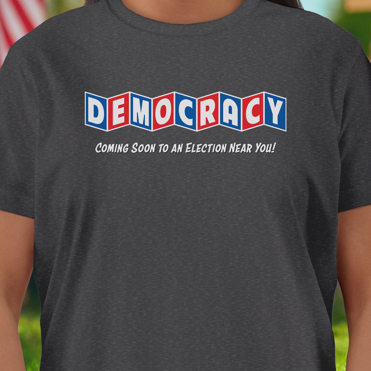 Democracy Marquee T-Shirt