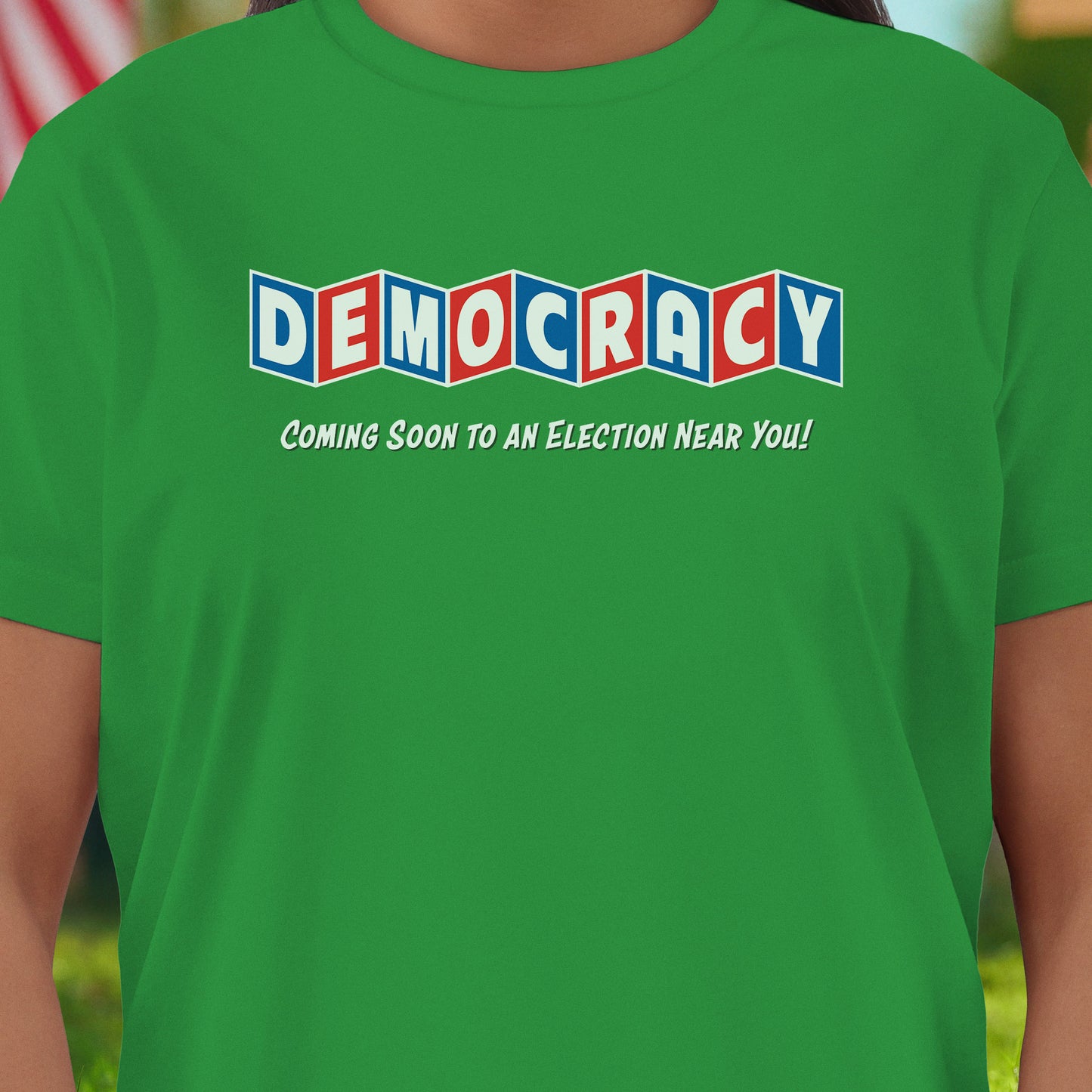 Democracy Marquee T-Shirt
