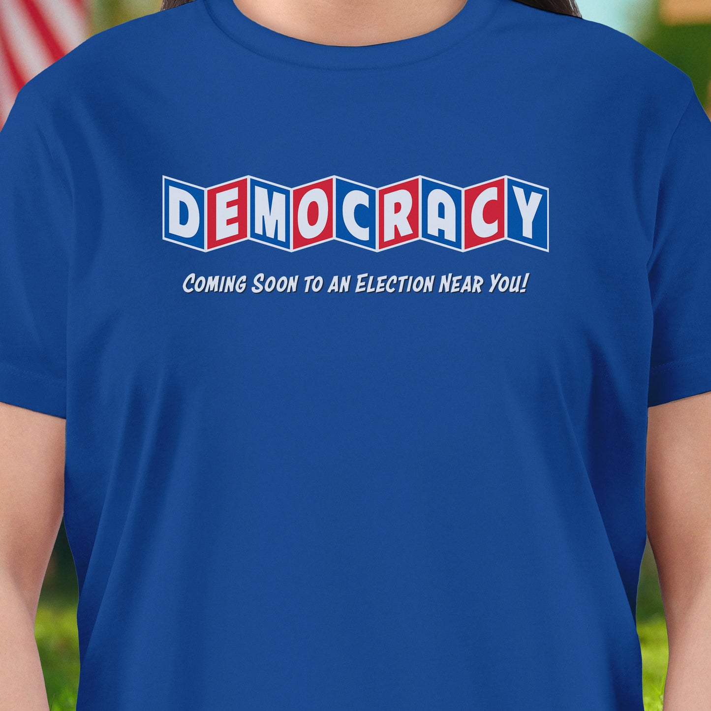 Democracy Marquee T-Shirt