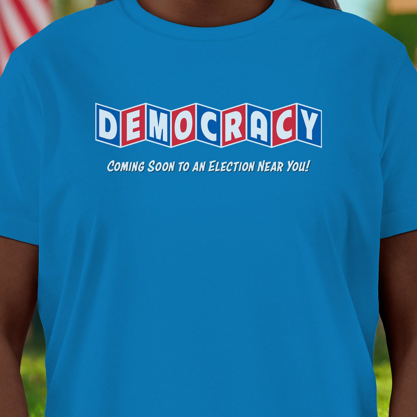 Democracy Marquee T-Shirt