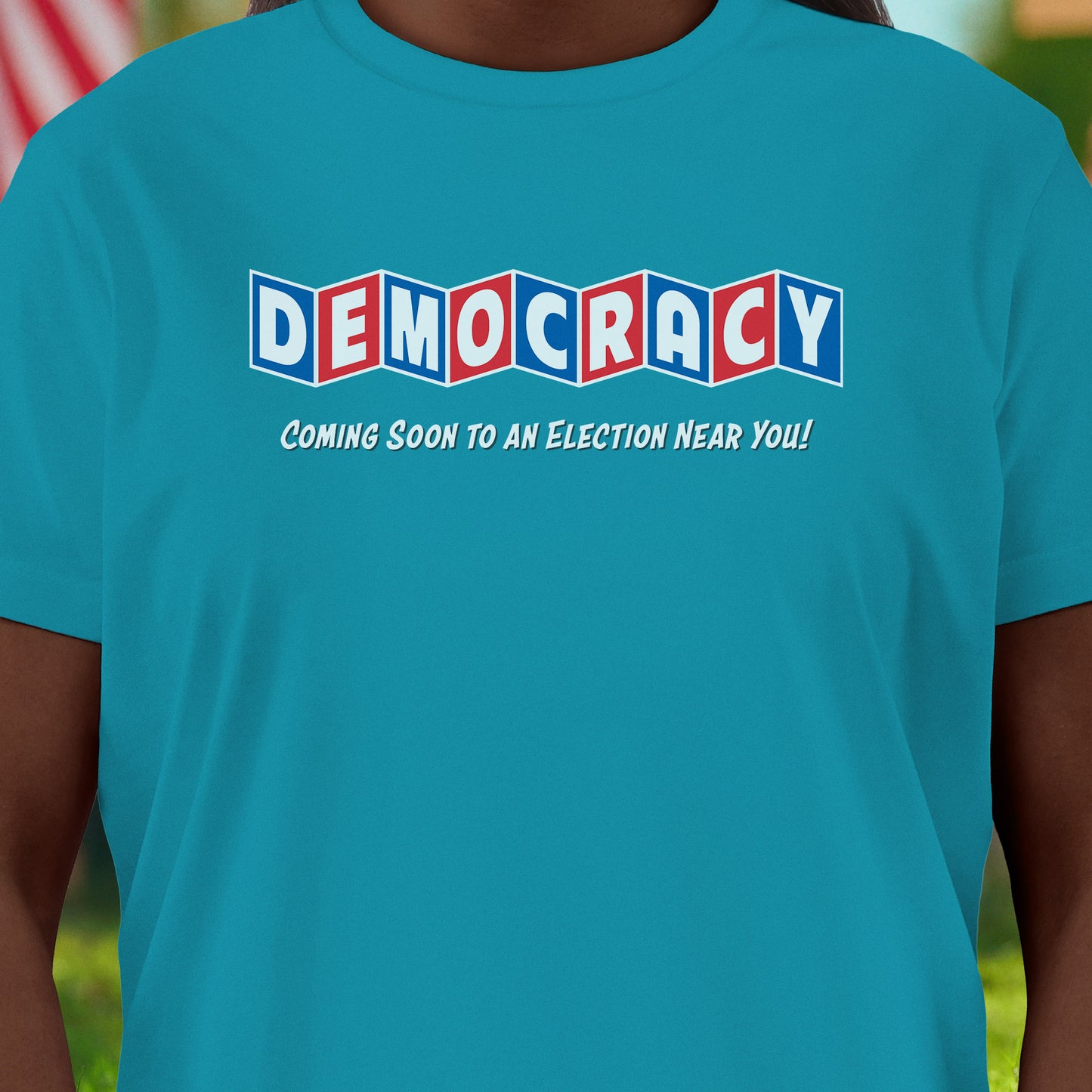 Democracy Marquee T-Shirt