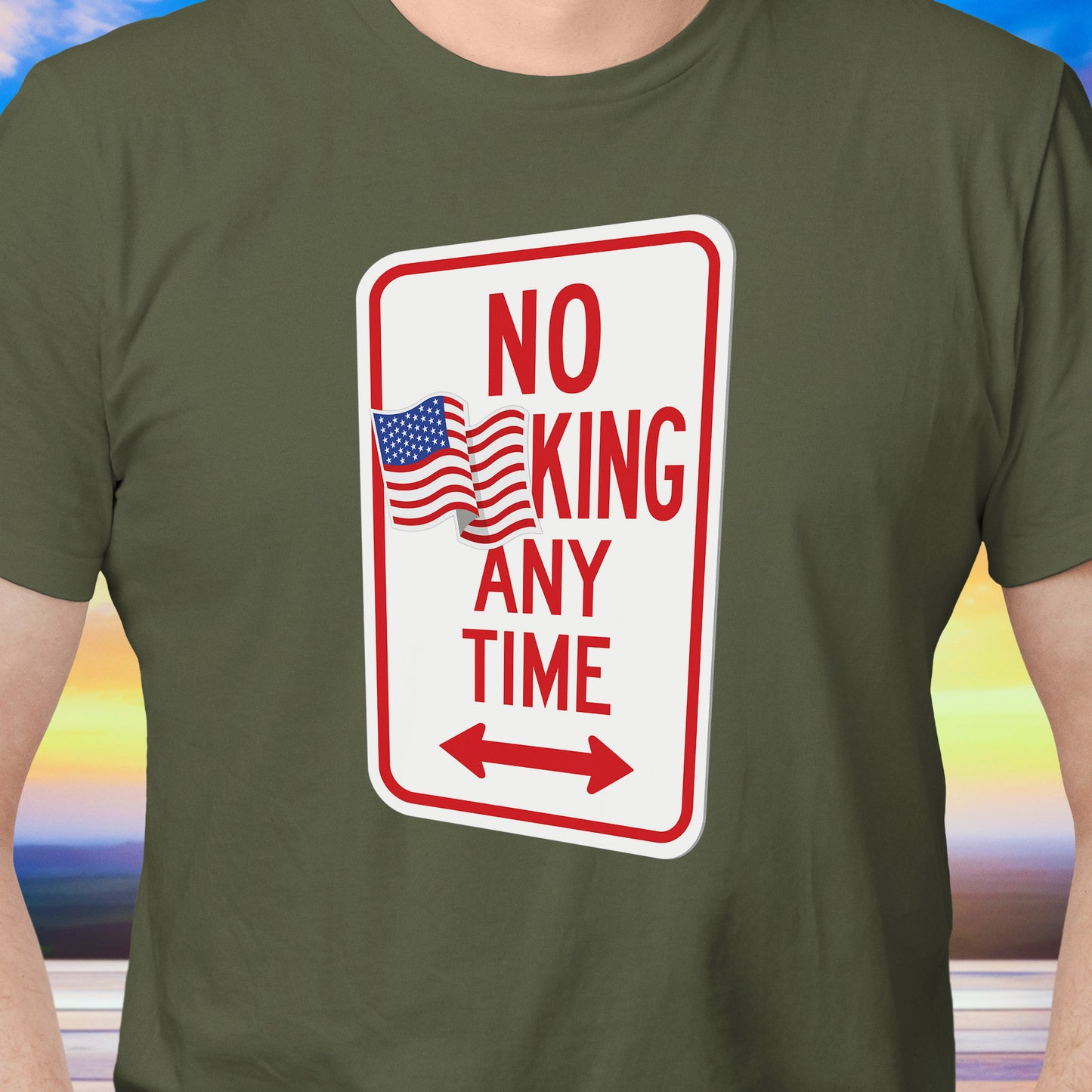 No King Parking T-Shirt
