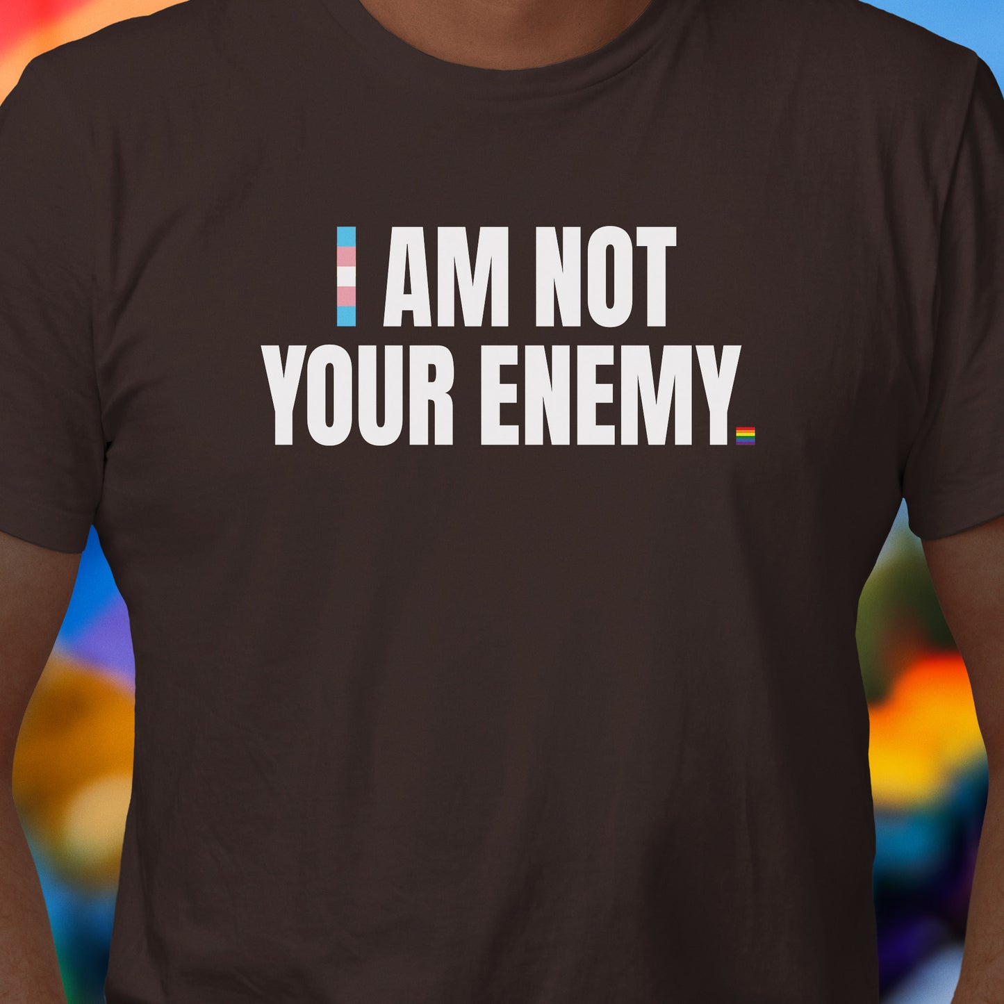 Not Your Enemy Trans T-Shirt