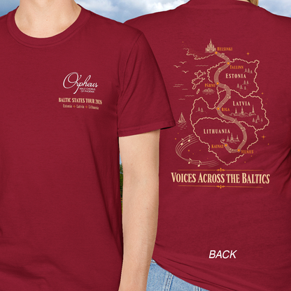 Voices Across the Baltics Tour T-Shirt