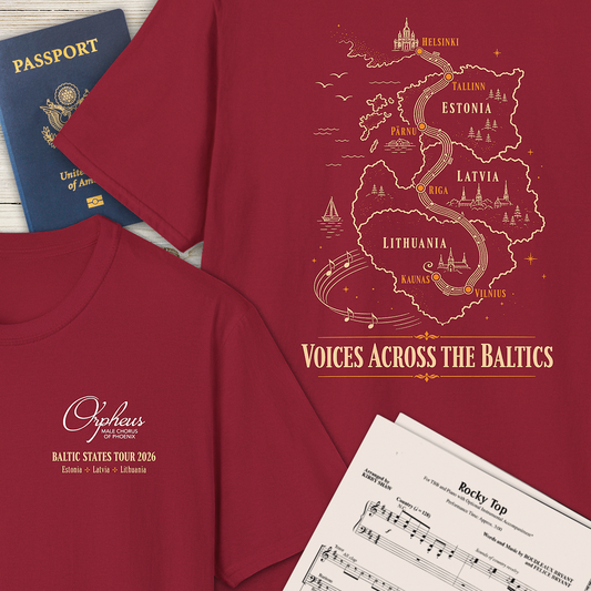 Voices Across the Baltics Tour T-Shirt
