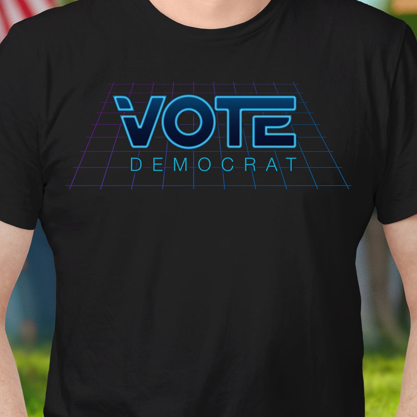 Vote Democrat TRON T-Shirt