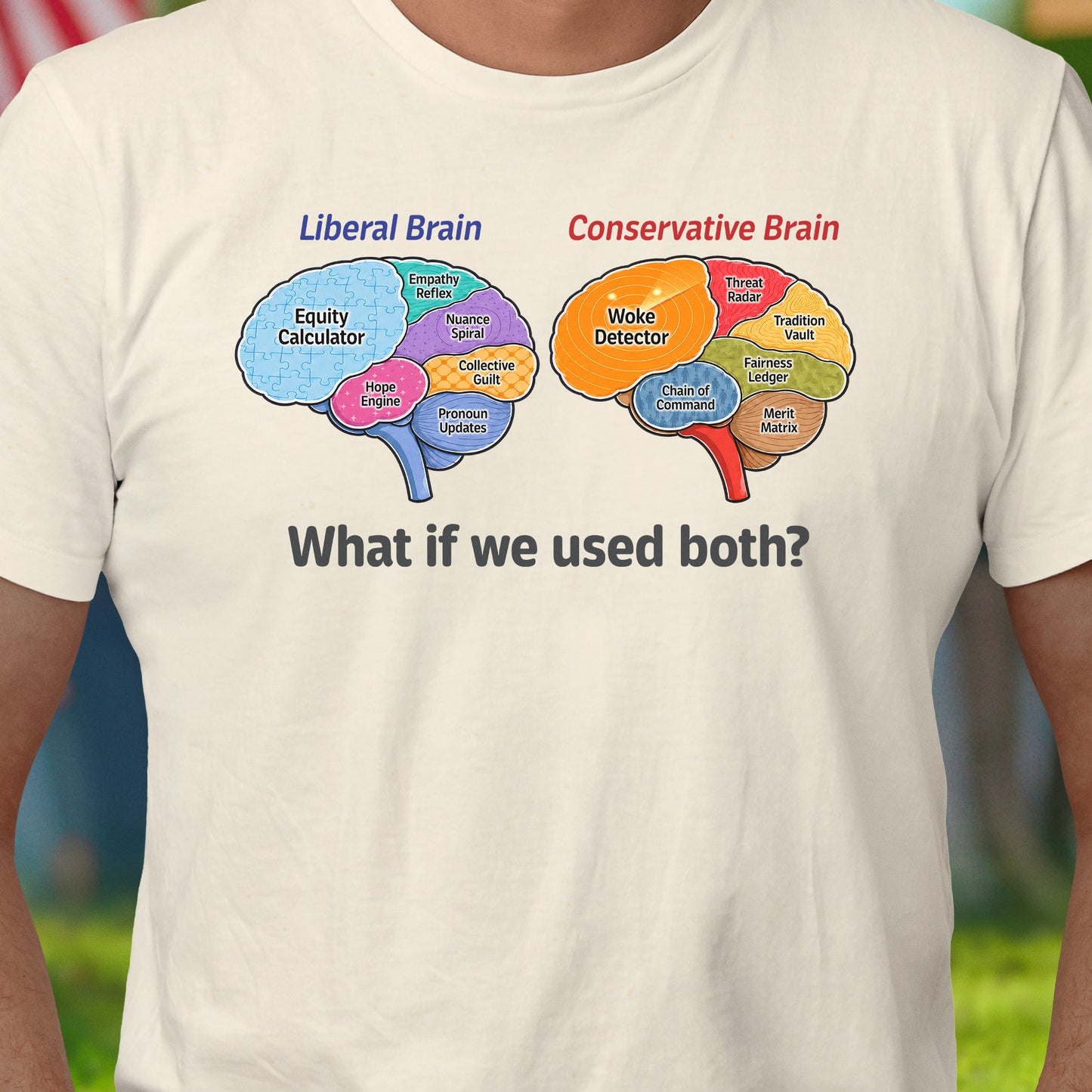 Use Both Brains T-Shirt