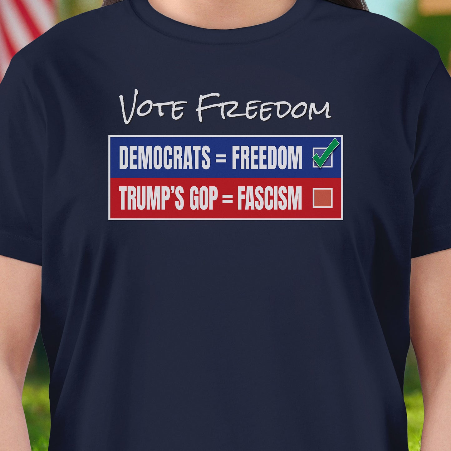 Vote Freedom (Dems vs. GOP) T-Shirt
