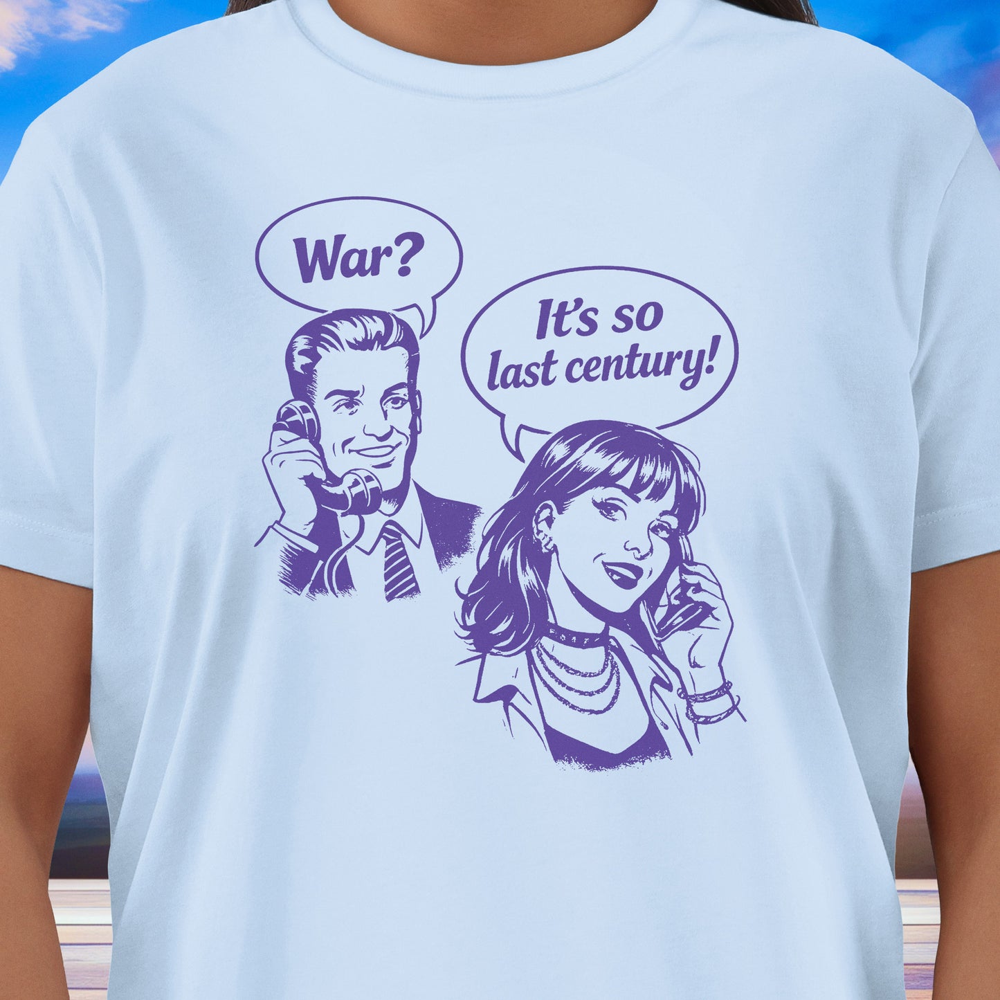 War So Last Century Retro T-Shirt